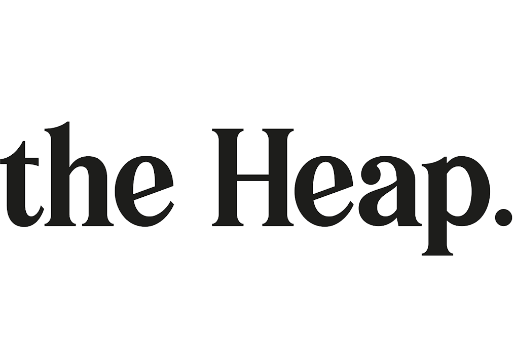 The words "the Heap." set large in a serif typeface
